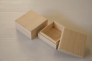 精密電子部品用桐箱