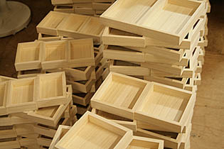 チョコレート用桐箱