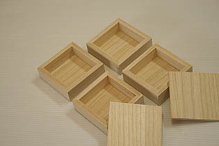 チョコレート用桐箱