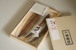 うなぎ蒲焼木箱
