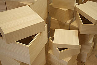 琉球ガラス用桐箱