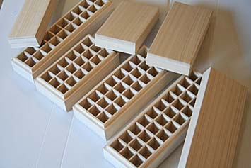 アロマオイル木箱桐箱
